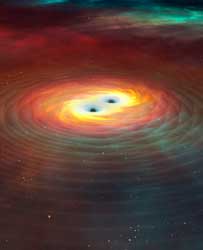 Gravity Waves From Black Hole Merger